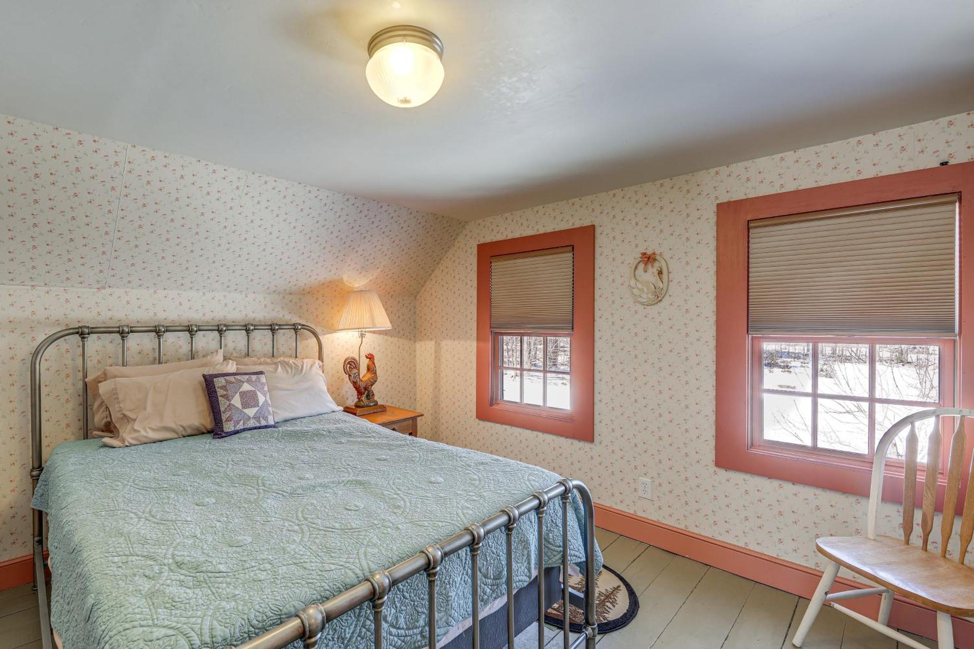 Charming Lovell Farmhouse - 17 Acres With Mtn Views! Exterior foto