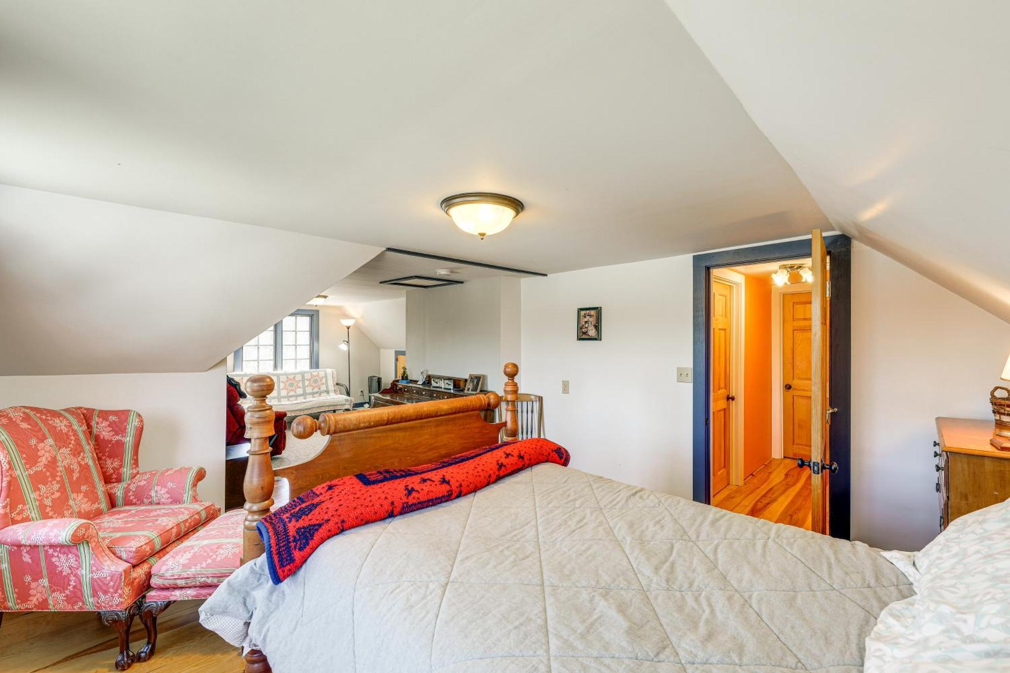 Charming Lovell Farmhouse - 17 Acres With Mtn Views! Exterior foto