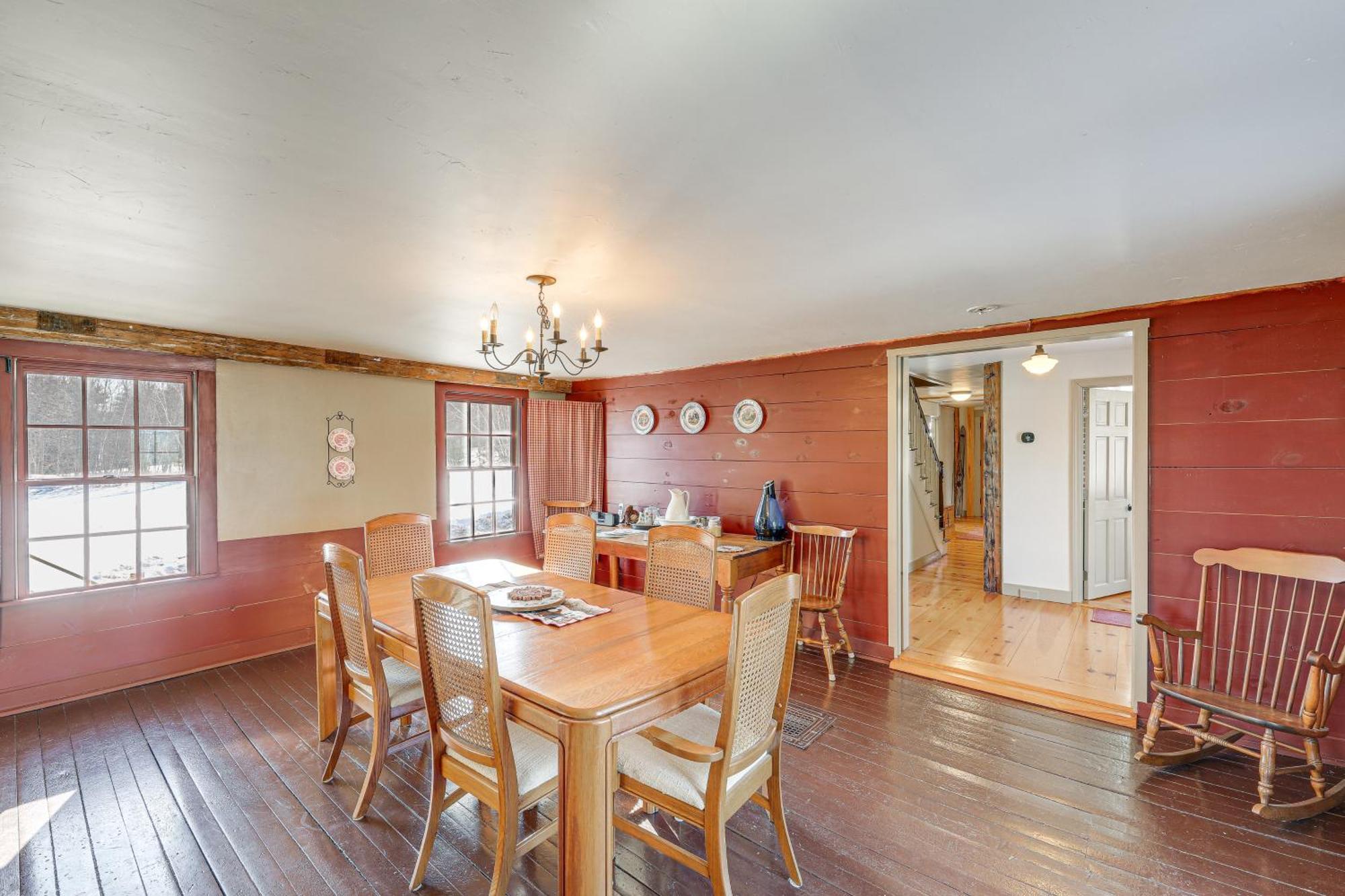 Charming Lovell Farmhouse - 17 Acres With Mtn Views! Exterior foto