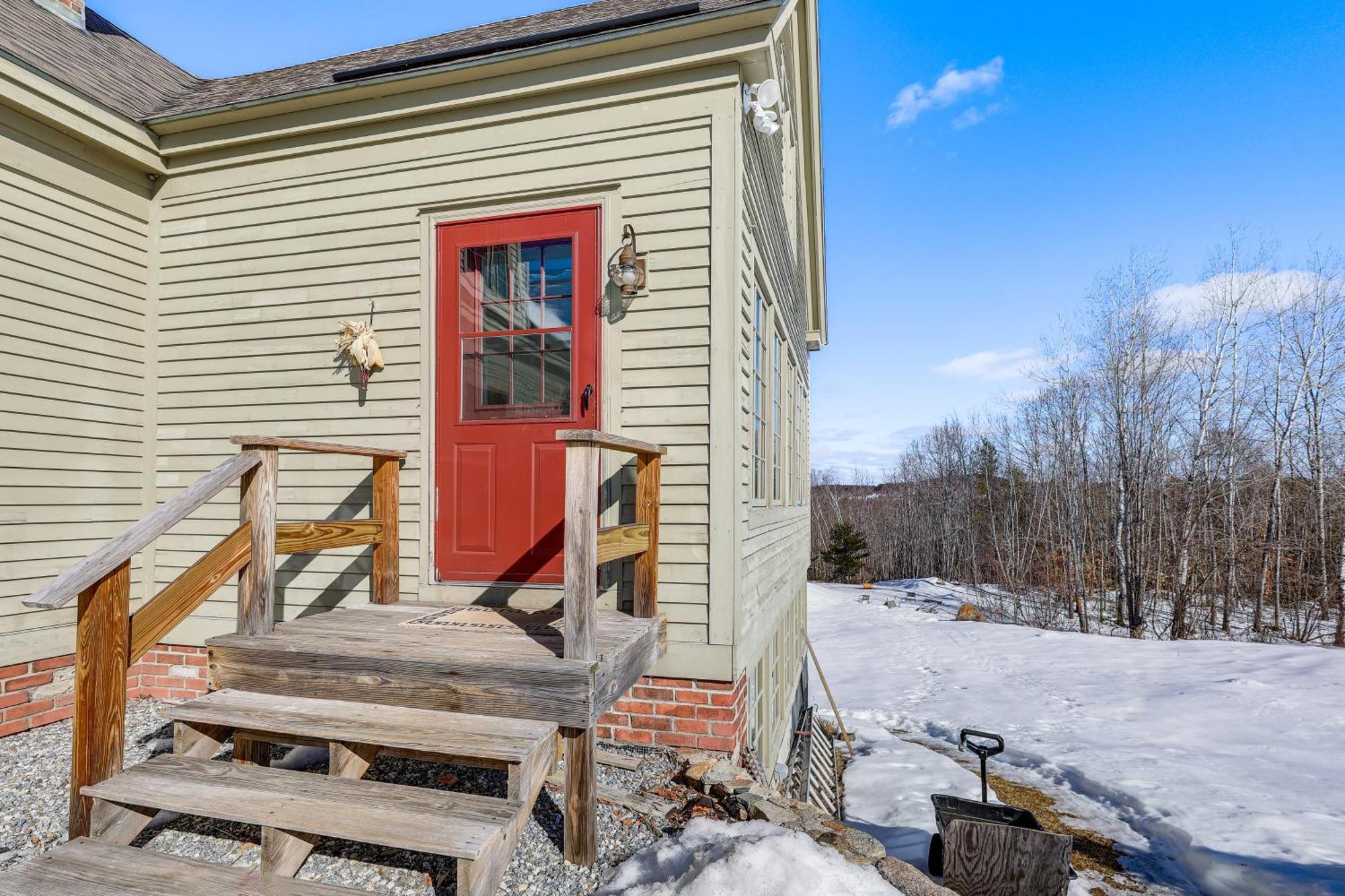 Charming Lovell Farmhouse - 17 Acres With Mtn Views! Exterior foto