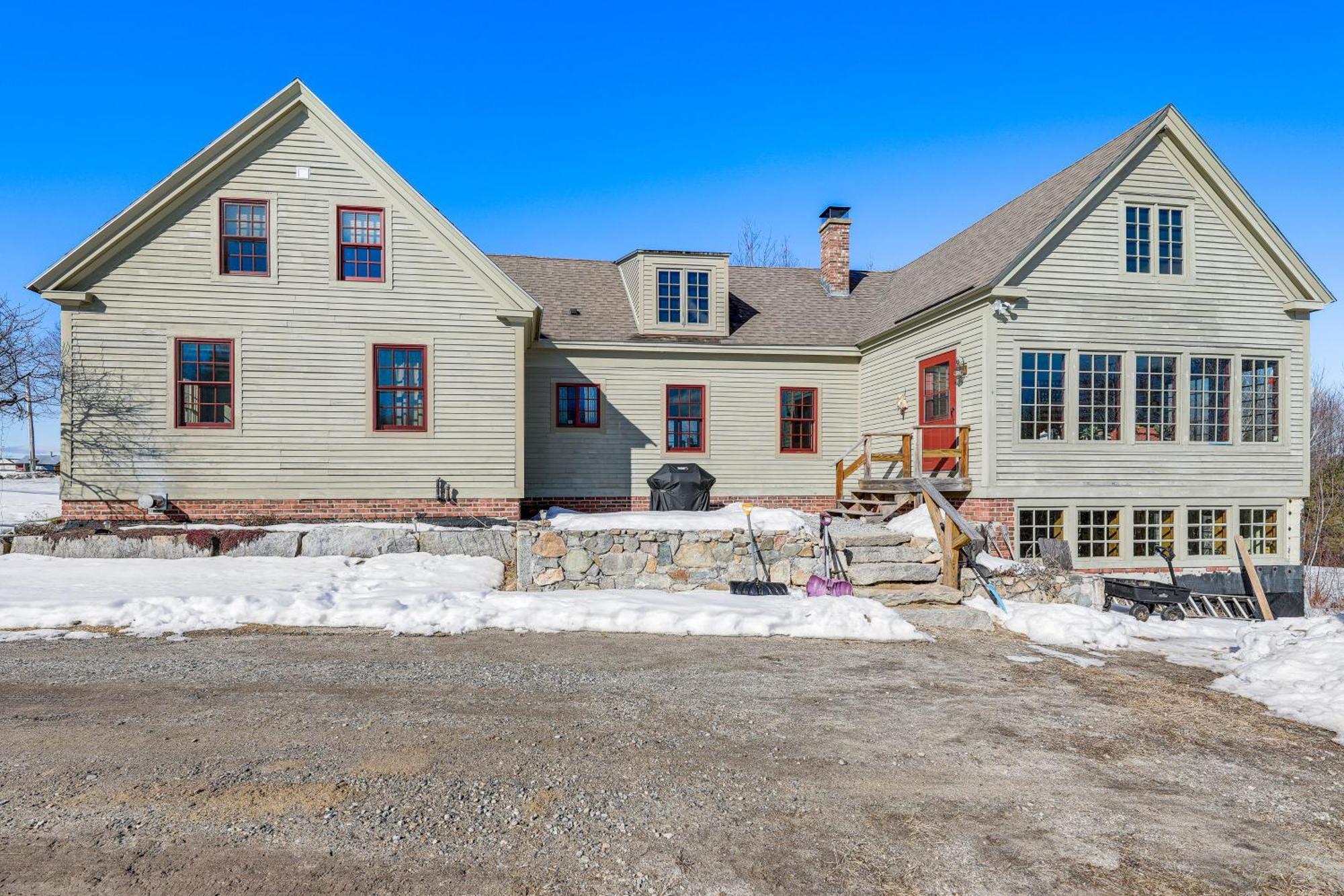 Charming Lovell Farmhouse - 17 Acres With Mtn Views! Exterior foto