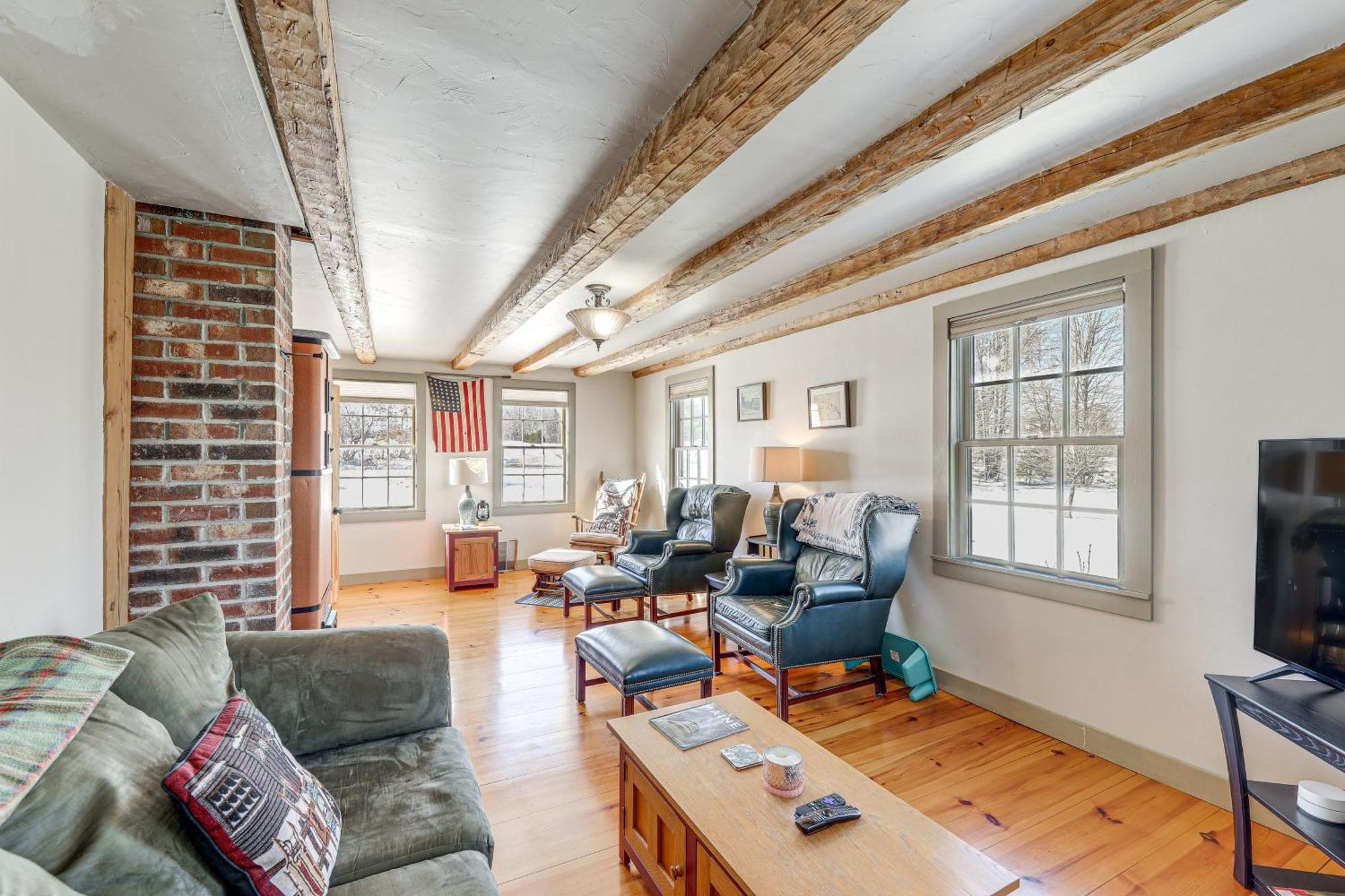 Charming Lovell Farmhouse - 17 Acres With Mtn Views! Exterior foto