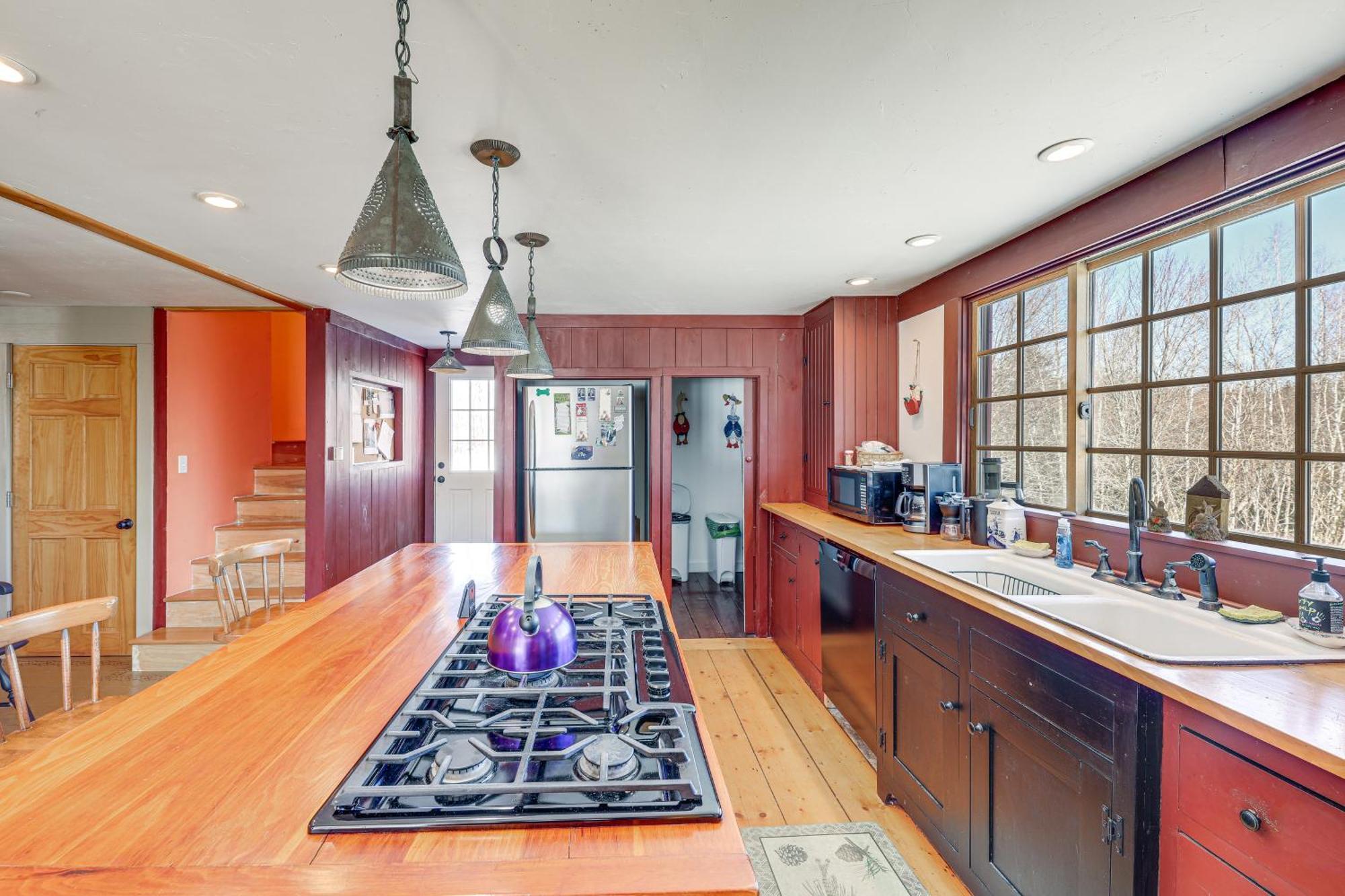 Charming Lovell Farmhouse - 17 Acres With Mtn Views! Exterior foto